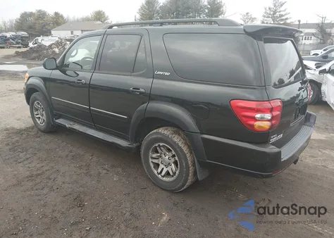 2003 Toyota Sequoia Limited V8 from USA, damaged, VIN 5TDBT48A53S164317